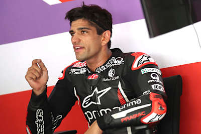 Es geht um Nuancen: Jorge Martín in der Box von Pramac-Ducati.