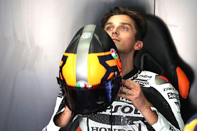 Luca Marini: Der Nachfolger von Marc Márquez bei Repsol Honda vermisst Grip am Heck.