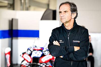 Nach drei Jahren in der Formel 1 zurück in der MotoGP: Trackhouse-Teamchef Davide Brivio.