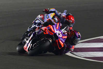 Jorge Martin im direkten Zweikampf mit Marc Márquez (Gresini Ducati)
