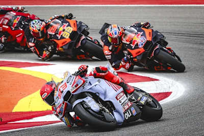 Marc Márquez fühlt sich immer wohler mit der Ducati. Die vielen Stürze in Portugal gehen aber noch aufs Konto der mangelnden Routine. Sagt MM93