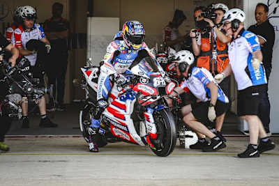 Auf zu neuen Taten. Miguel Oliveira sieht Aprilia weiter im Aufwärtstrend