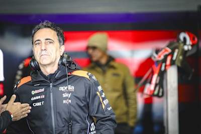 Hat bereits den Befehl zur Entwicklung erteilt – Romano Albesiano, technischer Leiter der Aprilia-Rennabteilung