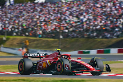 Carlos Sainz in Japan