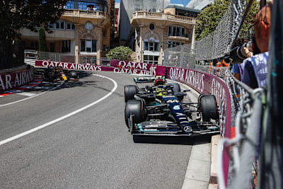 Lewis Hamilton im Training zum Monaco-GP 2023