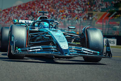 Lewis Hamilton und George Russell