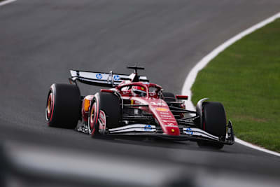 Carlos Sainz in Belgien