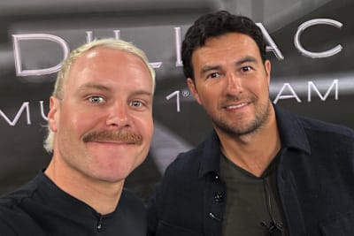 Valtteri Bottas und Sergio Pérez