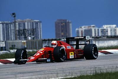 Nigel Mansell in Rio 1989