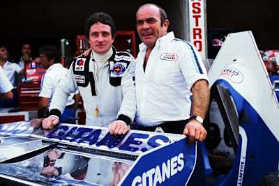 Guy Ligier (rechts) mit Patrick Depilier