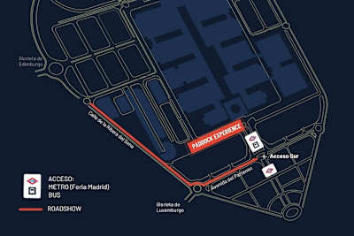 Der Plan für die Demo-Runde auf dem künftigen F1-Kurs in Madrid