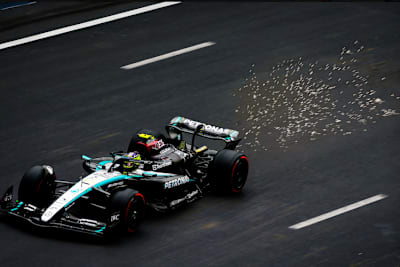 Lewis Hamilton in Baku