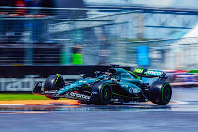 Lance Stroll in Montreal