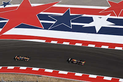 Max Verstappen und Lando Norris