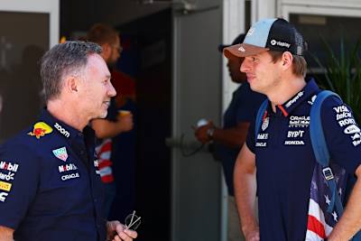 Christian Horner und Max Verstappen