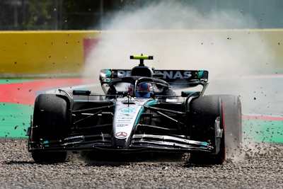 Kimi Antonelli in Spanien: Motorschaden, aus