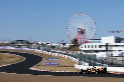 Lando Norris in Japan