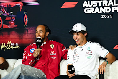 Lewis Hamilton und Kimi Antonelli