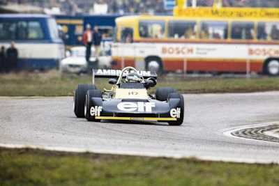 Jacques Laffite 1975 in Hockenheim