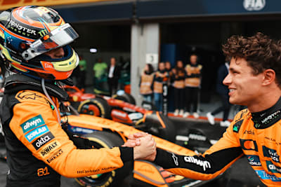 Oscar Piastri und Lando Norris