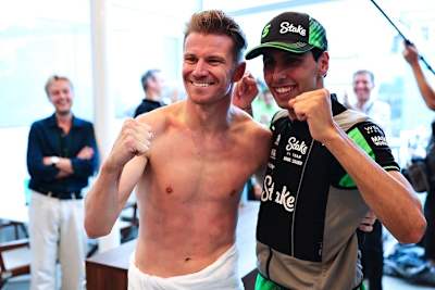 Nico Hülkenberg und Gabriel Bortoleto