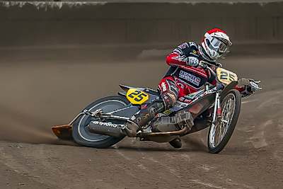 Ein Bild aus guten Zeiten: Michael Härtel bei der DM in Vechta