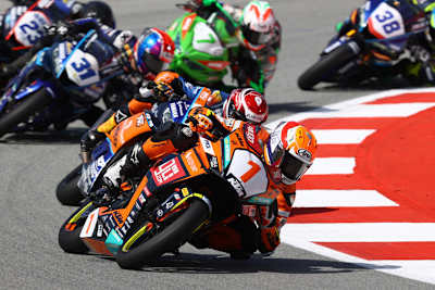 Jeffrey Buis war im zweiten Rennen nur kurzzeitig vorne