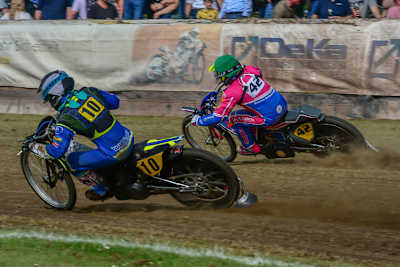 Stephan Katt (42) und der Niederländer William Kruit wollen in Werlte vorne mitfahren