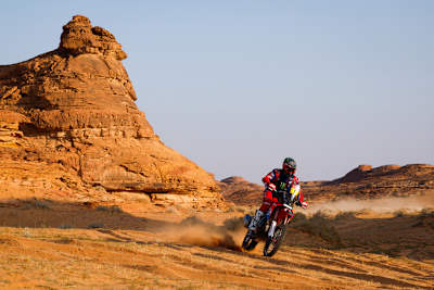 Ricky Brabec (Honda) wird seinen Etappensieg wohl noch verlieren