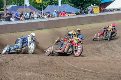 Die ersten Vier in Hechthausen: Meier/Siebert, Brandhofer/Mollema, Frederiksen/Grandt und Lorei/Düringer