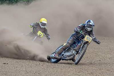 In Schwarme kamen Daniel Spiller (50) und Paul Cooper (11) noch gut durch. In Bad Hersfeld krachte es.