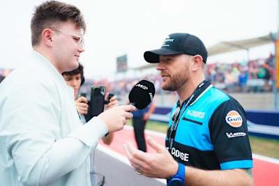 Justin Marks  beim Heim-GP seiner Trackhouse-Mannschaft