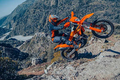 Die Enduro-Modellreihe 2026 von KTM