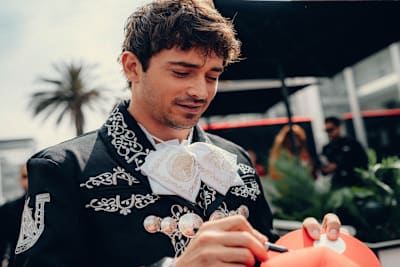 Charles Leclerc in Mexiko