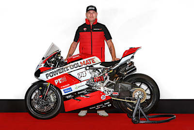 Davey Todd und die Ducati Panigale V2