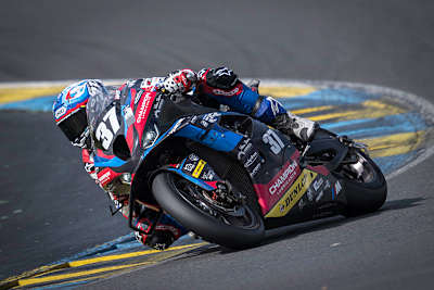 Das Team BMW Motorrad World Endurance mit MArkus Reiterberger beendete den Le-Mans-Vortest auf Platz 3