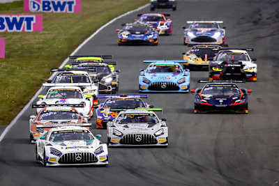 Rennwochenende zwei des ADAC GT Masters in Zandvoort