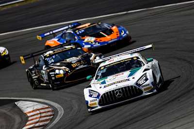 19 GT3-Boliden sorgen am Nürburgring für Action