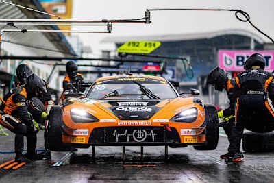 Timo Glock absolvierte vor seinem DTM-Comeback einen ersten Testtag im McLaren 720S GT3 von Dörr Motorsport