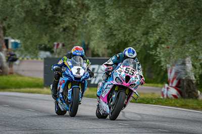 David Datzer (55) und Lukas Maurer sorgten 2024 bei der IRRC Superbike für beste Unterhaltung