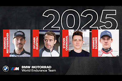 Das BMW-Quarttet für die Langstrecken-WM 2025