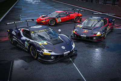 Emil Frey Racing mit drei Ferrari in der DTM