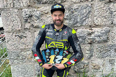 Thomas Altendorfer hatte in Spolto einiges zu tragen