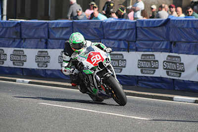 Das North West 200 brachte Julian Trummer jede Menge frustrierender Momente