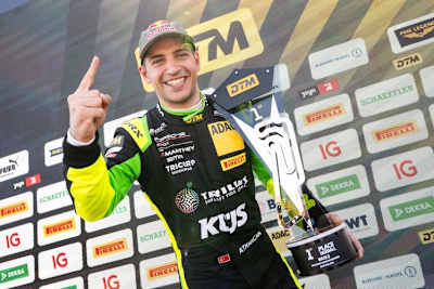 In Oschersleben feierte der von Red Bull geförderte Güven seinen ersten Rennsieg in der DTM