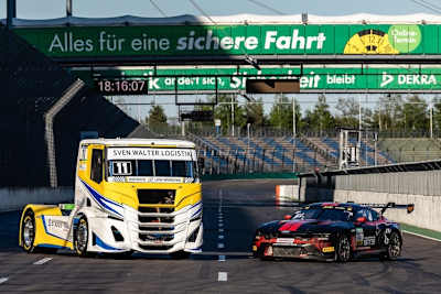 Die FIA European Truck Racing Championship trifft auf dem Lausitzring auf die DTM