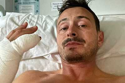 Tom Weeden meldete sich nach seinem Unfall aus dem Spitalsbett