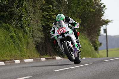 Die Tourist Trophy endete für Julian Trummer in einer Enttäuschung