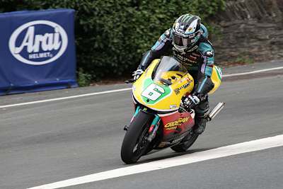 Michael Dunlop auf seiner Honda RS250