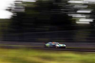 Antoine Potty verunfallte im Comtoyou Racing Aston Martin schwer